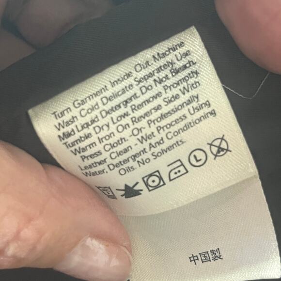 Eddie Bauer Seattle Suede Brown Leather Silver Button Washable Casual Comfy PS - Picture 7 of 7